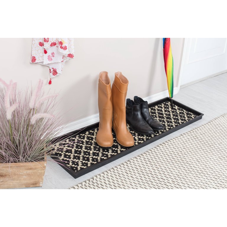 Diamonds Indoor Outdoor WaterHog Boot Tray Mat