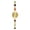 Colorful Jade Gold, variant on Luxury Vintage Gold Watches for Women with Jade Colorful Crystal Small Oval Dainty Silver Watch Ladies Bracelet Dress Quartz Wrist Watch Waterproof Bangle