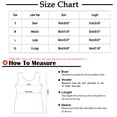 thumbnail image 3 of RXIRUCGD Women's Solid Color U-Neck With Chest Cushion Thread Sleeveless Underwear Tops( Blue, Size:S ), 3 of 7