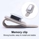 thumbnail image 5 of Speravity Soporte para gafas de coche, organizador de visera de automóvil, Clip, colgador de gafas con abrazadera para tarjeta de billete, almacenamiento Automoción decorativa y accesorios Gris Speravity VI014426-07, 5 of 6