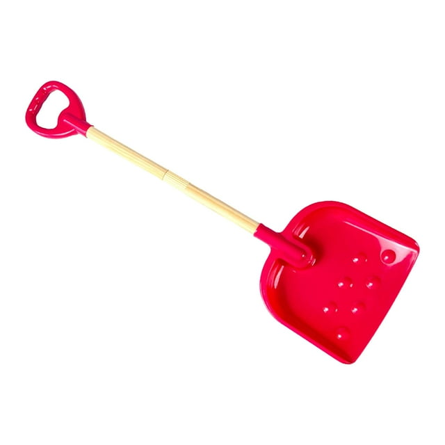 Xuanheng Pelle de Plage pour Enfants Pelle de Sable Robuste pour Jardin Été Sable Rouge