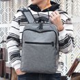 thumbnail image 2 of Bsvklp Mochila De Carga Usb Para Hombres De Negocios Mochila De Viaje Para Computadora Portátil De Lona Para Adolescentes/Gris-208016.01 Bsvklp Para estrenar, 2 of 8