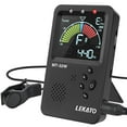 thumbnail image 1 of Metronome Tuner, Rechargeable 3 In 1 Digital Metronome with Vocal Count, Tone Generator Tuners for Guitar, Bass, Violin, Ukulele, Chromatic, Clarinet, Trumpet, Flute, All Instruments, Black by LEKATO, 1 of 4