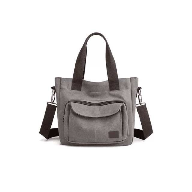 Bolsa Moderna Y Urbana De Lona De Gran Capacidad Para Mujer