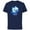Navy, variant on Avatar: The Way of Water Banshee Na’vi Night Flight - Short Sleeve Cotton T-Shirt for Adults - Customized-Black