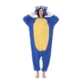 thumbnail image 3 of Pijama de invierno de dibujos animados de Sonic The Hedgehog para adultos, mono de peluche, juego de cosplay, pijama de cuerpo completo, linda pareja de una pieza, 3 of 5