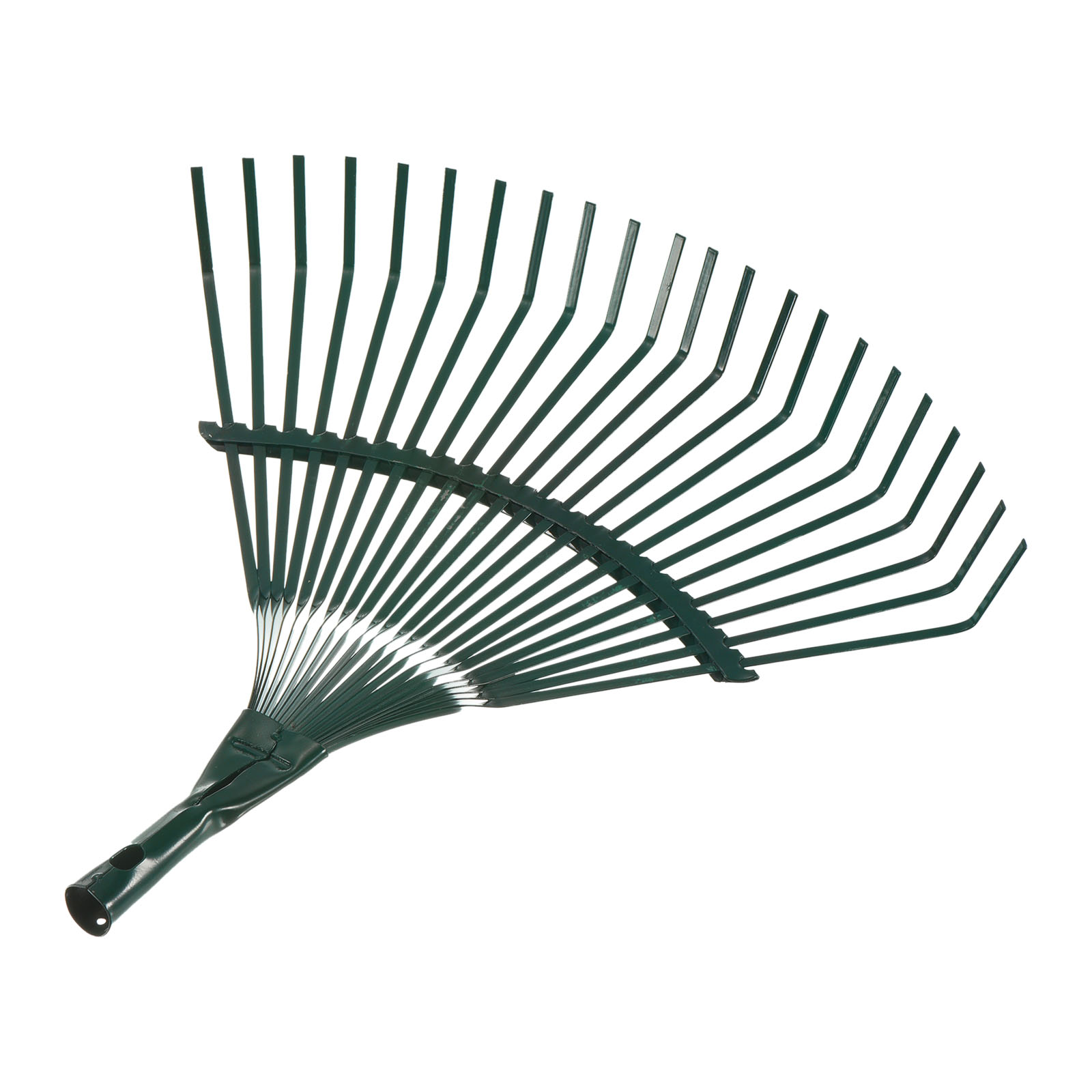 Uxcell 22 Tines Leaf Rake Replacement, High Carbon Steel Hardened ...