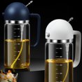 thumbnail image 3 of Yuarrent Dispensador de aceite de vidrio, rociador de niebla de vinagre, botella para comedor, cafetería, restaurante, barbacoa, cocina, contenedor de Cocina y Comedor Negro Yuarrent HA067542-04B, 3 of 6