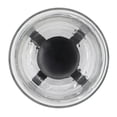 thumbnail image 4 of A&B Home Glass Candleholder with Black Metal Base 9" x 9" x 23.2", 4 of 8