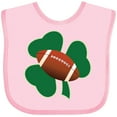 thumbnail image 3 of Inktastic St Patricks Day Football Boys or Girls Baby Bib, 3 of 4