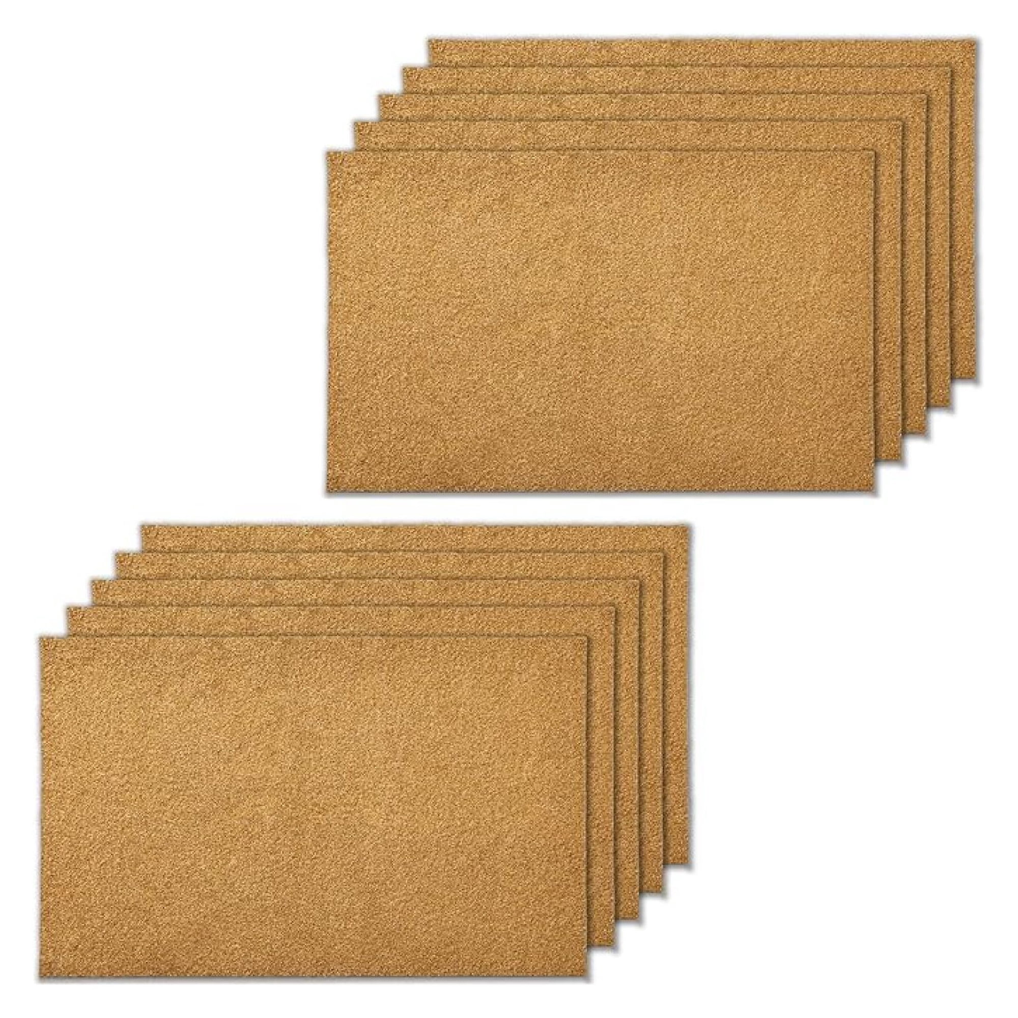 Door Mat Welcome Outdoor Mat: Artificial Coir Doormat for Indoor Outdoor Outside Home Entrance - Blank Plain Door Mats for Crafting Painting - Ultra Thin Door Mat for Front Door 17 x 30 10 Pack