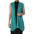 thumbnail image 1 of TheMogan Gilets Longs pour Femmes Sans Manches Légers Cardigan Ouvert, 1 of 7
