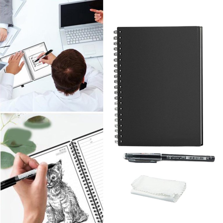 A4 Notebook School Notebook, Erasable Sheets Notebooks