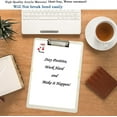 thumbnail image 3 of FMSHPON Honey Heart Clipboard Hardboard Wood Nursing Clip Board and Pull for Standard A4 Letter 13x9 inches, 3 of 6