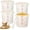 6 Quart, variant on 4 Pcs Commercial Food Storage Containers Round PP Food Storage Containers with Lids for Pantry Translucent Plastic Tubs with Lids for Storage Food Safe Bucket with Scales and Handles (2 Quart)