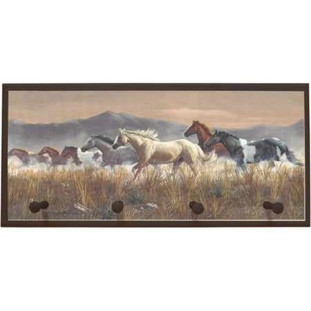 Illumalite Designs Running Wild Graphic Art on Plaque with Pegs