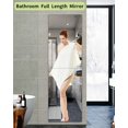 thumbnail image 2 of Unbreakable Full Length Wall Mirror Cheap,Over The Door Mirror,4 Pcs 16"x16",Shatterproof Plexiglass Acrylic,Plexiglass Makeup Mirror Long Mirrors for Bedroom Closet,Workout for Home Gym Bodyv, 2 of 5