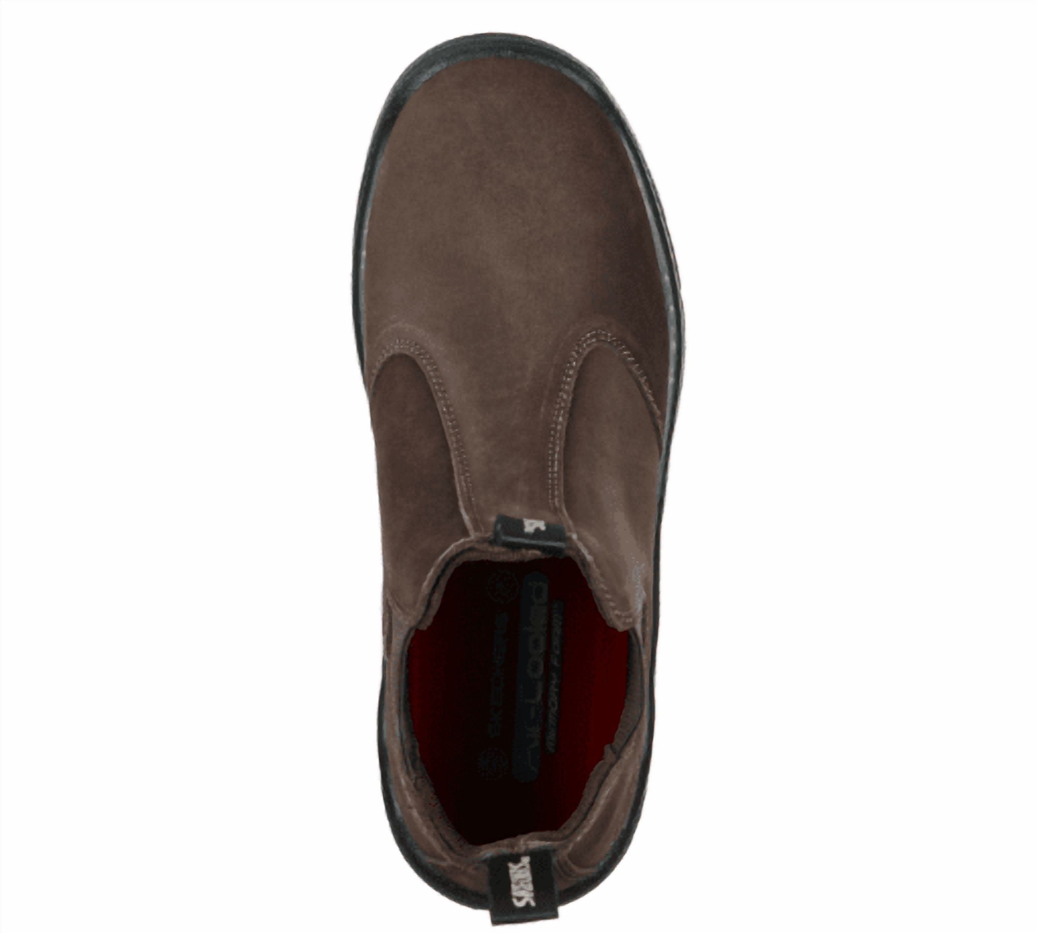 Skechers Work Men's Tapter Slip On Chelsea Boot w/ Steel Safety Toe