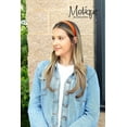 thumbnail image 4 of Motique Accessories Orange 1-inch Satin Hard Headband, 4 of 5
