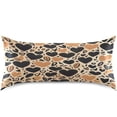 thumbnail image 3 of GZHJMY Satin Pillowcase for Hair and Skin, Leopard Heart Cooling Pillow Case with Envelope Closure Soft Breathable Silk Satin Pillow Cover for Sleeping King Size 40x20 in Home Decor, 3 of 7