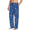 thumbnail image 3 of Mens Pajama Pants - Soft Sleep & Lounge Pants for Men, Dinosaur Driving Cuteness Casual PJ Bottoms Pants with Pockets, 3 of 5