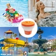 thumbnail image 6 of WWD POOL Floating Pool Chlorine Dispenser Tablets Fits 3" Chemical Tabs Orange, 6 of 6