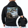 thumbnail image 4 of Southern Boy Duck Hunting Hoodie – Hunting Season Sweatshirt Gift for Dad Mom Brother Hunter, Outdoor Camouflage Hoodie for Hunting Lovers, 4 of 6