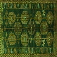 thumbnail image 1 of Ahgly Company Indoor Square Persian Green Traditional Area Rugs, 6' Square, 1 of 1