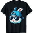 thumbnail image 1 of ALVORD Egg Day Rabbit Face Baseball Cap Sunglasses Rabbit Shirt Unisex S-5XL, 1 of 4