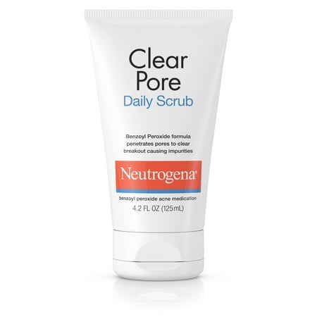 UPC 070501060421 product image for Neutrogena Clear Pore Daily Scrub With Benzoyl Peroxide, 4.2 Fl. Oz. | upcitemdb.com