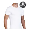 thumbnail image 2 of Pack 6 Playeras Camisetas Zaga Cuello Redondo 100% Algodón, 2 of 3