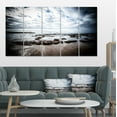 thumbnail image 1 of Impression sur Toile Côte Atlantique Dramatique à Basse Marée - Bord de Mer, 1 of 3