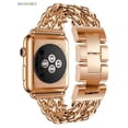 thumbnail image 3 of BadPiggies Cowboy Chain Replacement Bands Strap Bracelet for Apple Watch iWatch Series 7 6 5 4 3 2 1 38/40mm 42/44mm, 3 of 6