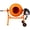Orange-3 Cu. Ft., variant on LuckyNote 3 Cu. Ft. Electric Cement Mixer, 110V Portable Concrete Mixer Machine with Cast-Iron Drum, for Mortar Stucco & Fodder, Orange