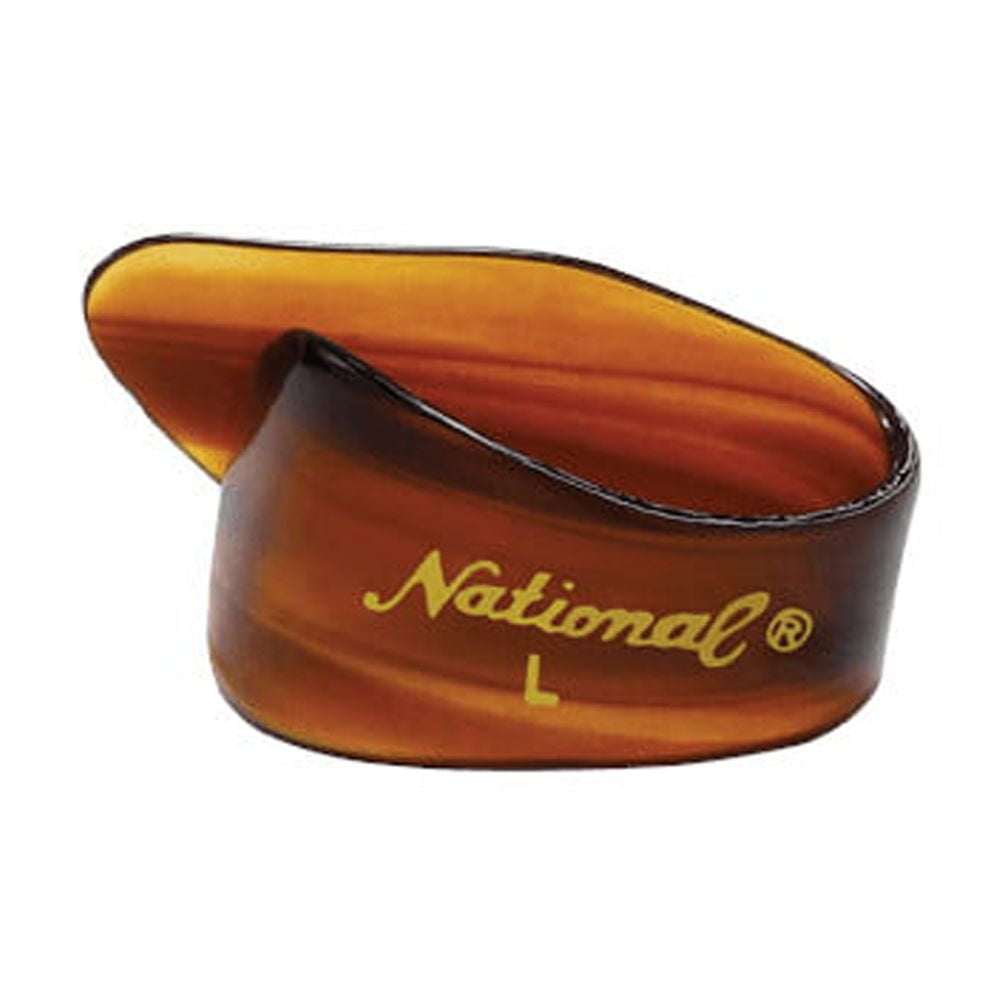 National Thumb Picks - 8 Pack - Celluloid - Large Shell  From D'Addario