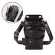 thumbnail image 4 of Bolsa de tijera de peluquería Yuyangstore Soporte de gancho extraíble de cuero PU Riñonera ligera y compacta Negro, 4 of 8