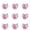 Pink, variant on Disco Ball Ornaments Mini Hanging Mirror Disco Balls Decorations 10 Pack Different Sizes with Rope for Christmas Tree Cake Room Birthday Wedding Party Farmhouse Welcome Sign Front Door