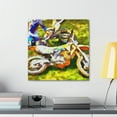 thumbnail image 4 of Motocross in Movement - Canvas, 4 of 10