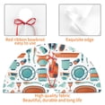 thumbnail image 4 of Yiaed Cute Tableware Print Christmas Tree Skirt , Tree SkirtsTree Mat for Christmas Winter Holiday Indoor Decorations-48", 4 of 7