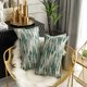 thumbnail image 2 of Fundas de almohada decorativas ZHAOCHENG para cama rectangulares coloridas con acento lumbar 30 x 50 verde, 2 of 4