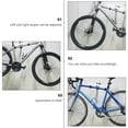 thumbnail image 3 of OUNONA 1Pack Vertical Bike Stand Aluminium Alloy Silver for Bike Storage, 3 of 8