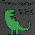 thumbnail image 2 of CafePress - Pregasaurus Rex Maternity T Shirt - Maternity Dark T-Shirt, 2 of 3