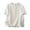 White, variant on Women's Cotton Linen T Shirt Short Sleeve Ribbed Spliced Summer Casual Loose Pullover Top by Yigetop Beige L