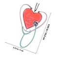 thumbnail image 2 of VERDANVERSE Colgante Acrílico Corazón Estetoscopio Ideal Para Árbol En, 2 of 7