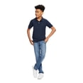 thumbnail image 2 of Polo Tommy Hilfiger para niños de manga corta Ivy Navy 7Y, 2 of 3