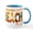 White/Blue Inside, variant on CafePress - Florida Panama City Beach Mugs - 11 oz Ceramic Mug - Novelty Coffee Tea Cup