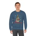 thumbnail image 6 of All Booked For Christmas Unisex Heavy Blend Crewneck Sweatshirt, 6 of 11