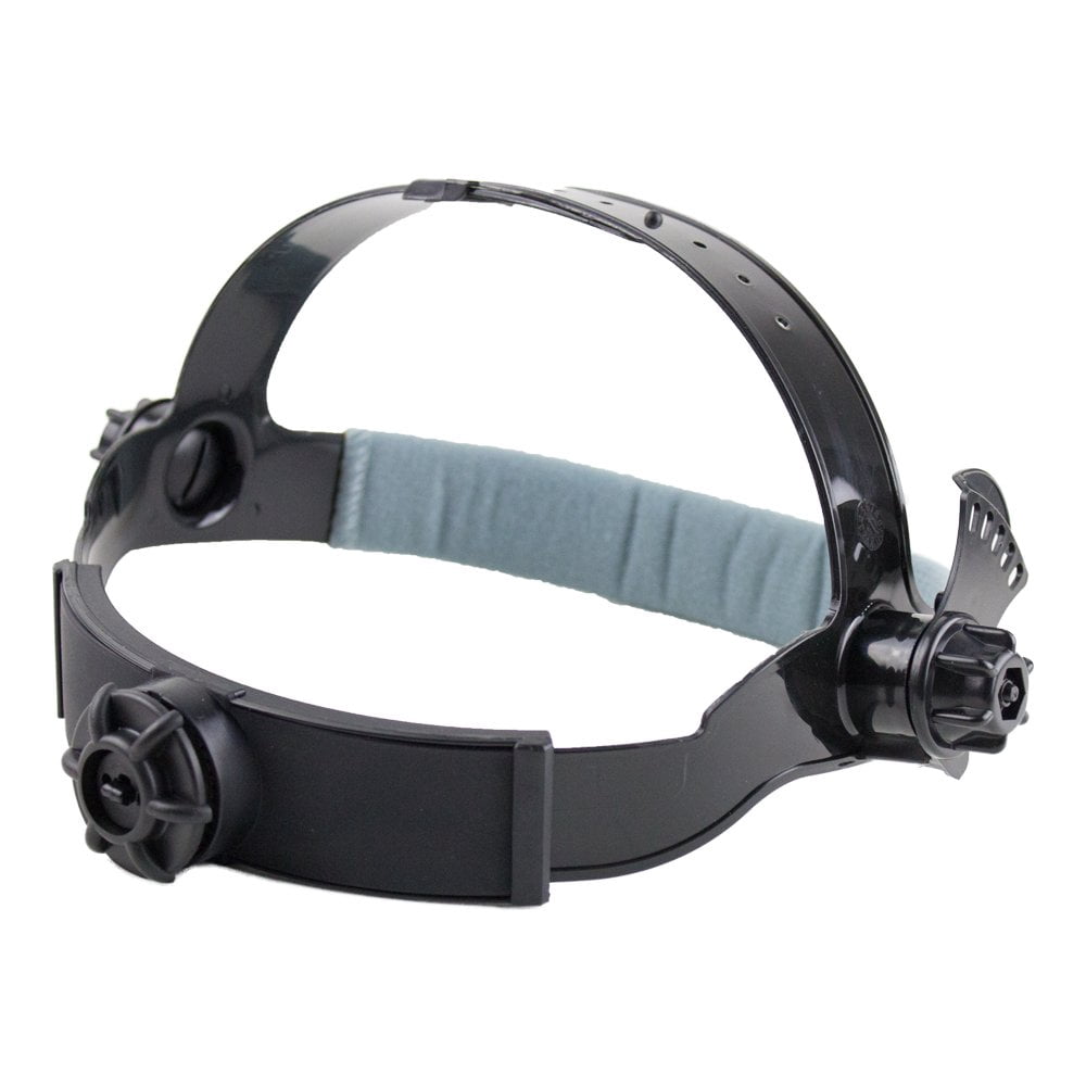Sellstrom Welding Helmet - Auto Darkening - Nylon - 3.54" x 1.57" Viewing Area - Shade 4/9-13 Variable ADF - Ratcheting Headgear - Black - Advantage Series