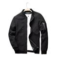 thumbnail image 2 of Casual Bomber Varsity Rompevientos Deportiva Moda Chamarra, 2 of 8