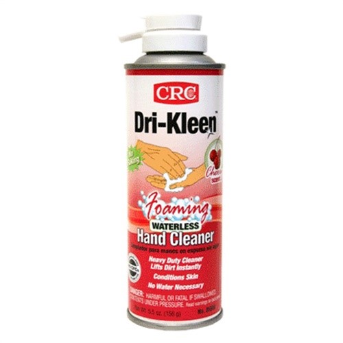 New Drikleen Foaming Waterless Hand Cleaner crc 05506 5.5 oz. Aerosol